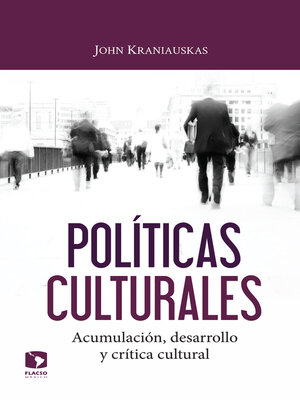 cover image of Políticas culturales